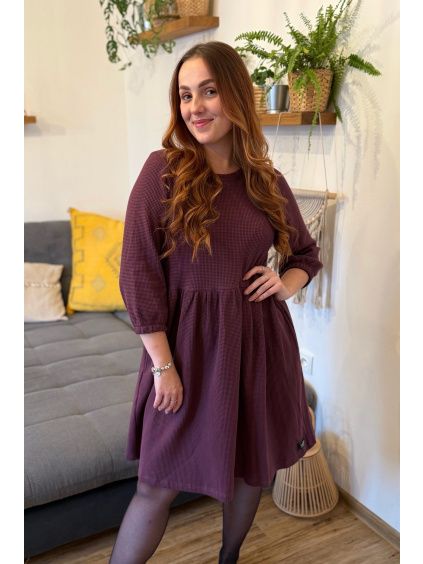 Vaflové šaty Anne